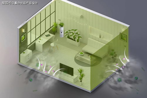 結(jié)合了美國航天局的靈感和花盆家居裝飾的凈化器產(chǎn)品設(shè)計(jì)